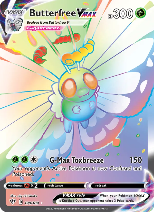 Butterfree VMAX #190/189