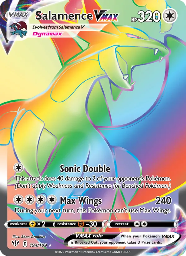 Salamence VMAX #194/189