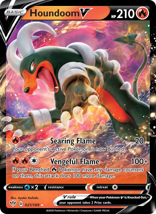 Houndoom V #21/189