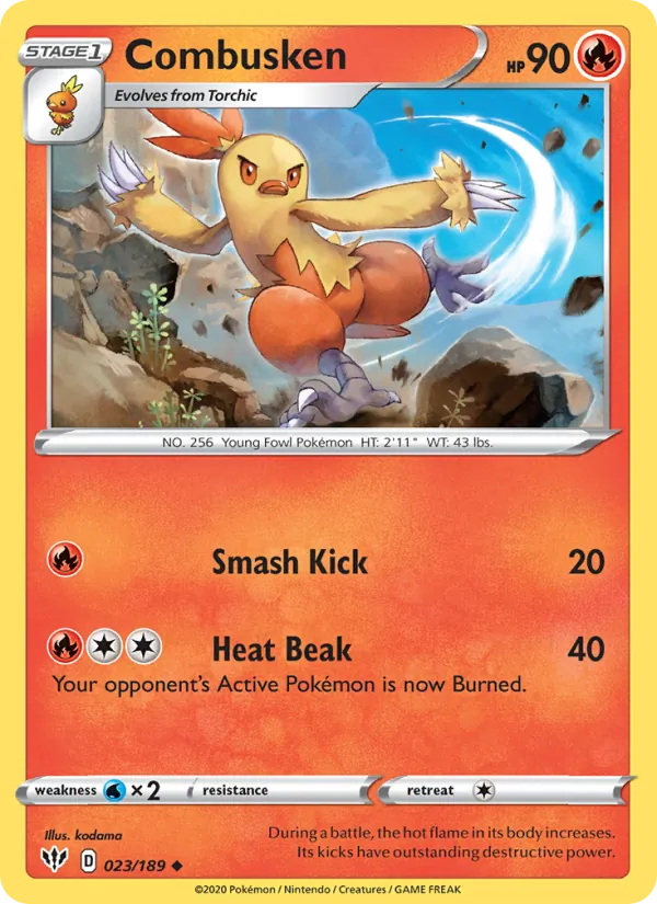 Combusken #23/189
