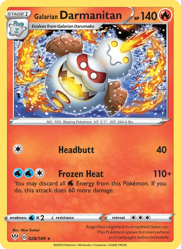 Galarian Darmanitan #28/189