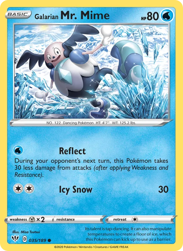 Galarian Mr. Mime #35/189