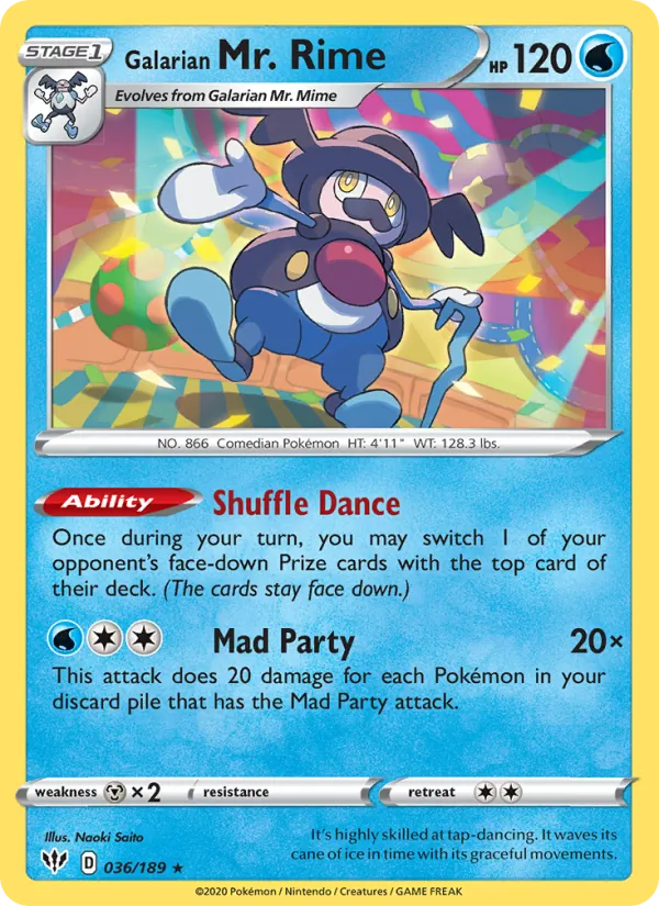 Galarian Mr. Rime #36/189