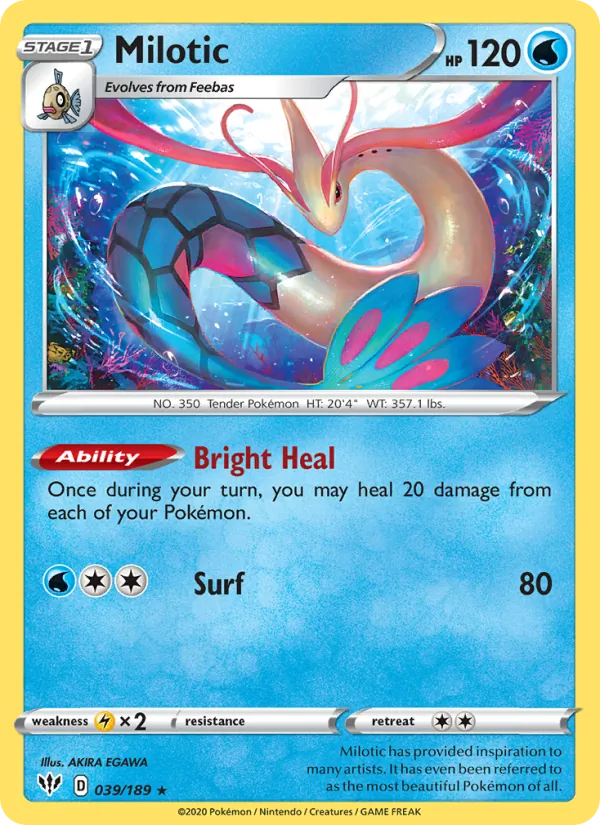 Milotic #39/189