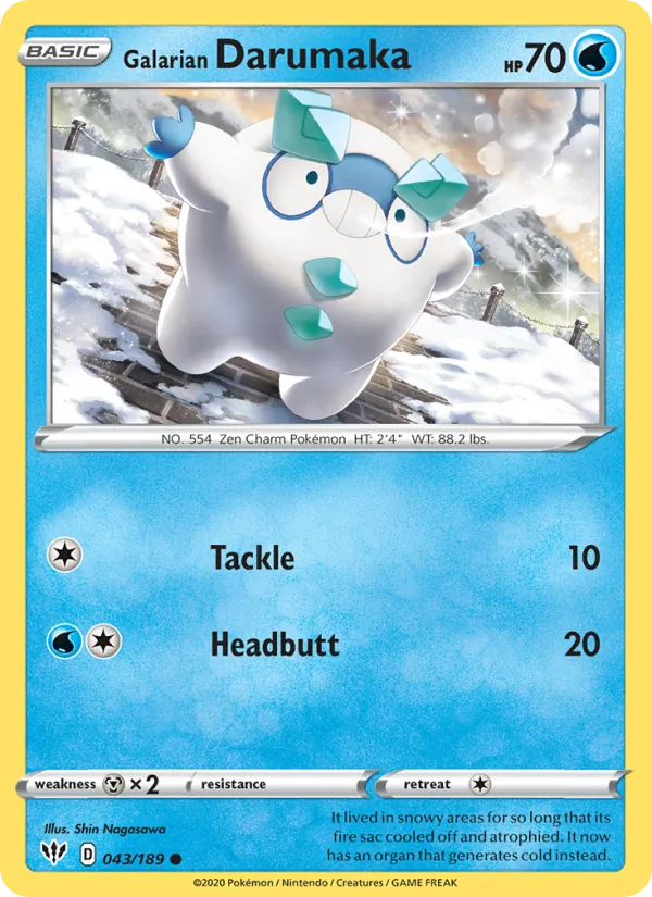 Galarian Darumaka #43/189