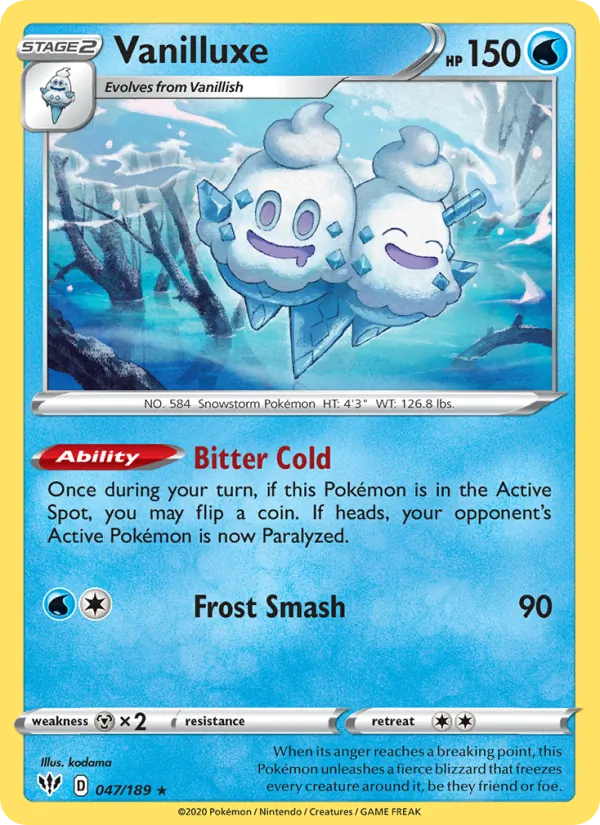 Vanilluxe #47/189