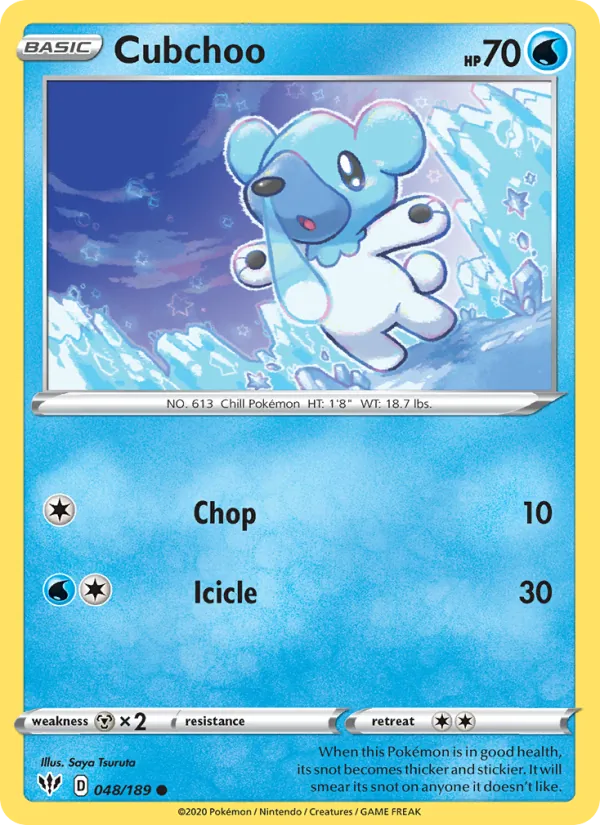 Cubchoo #48/189
