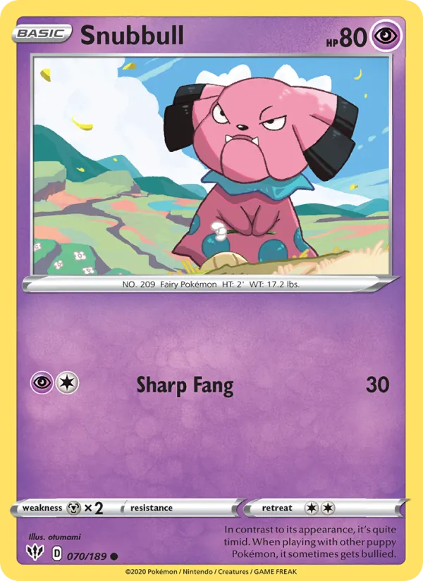 Snubbull #70/189