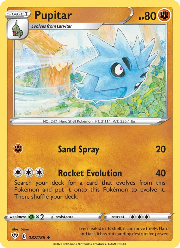 Pupitar #87/189