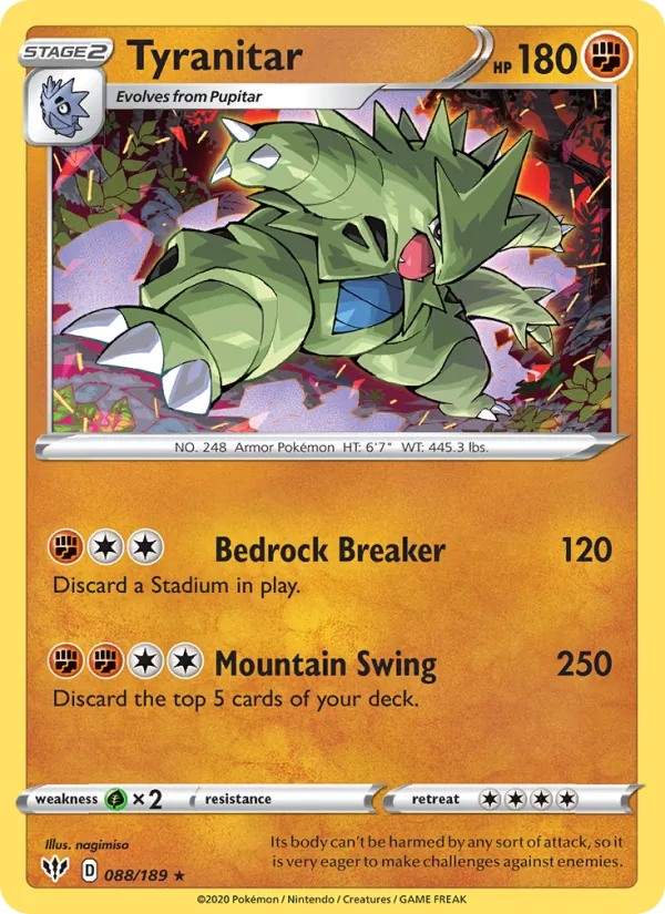 Tyranitar #88/189