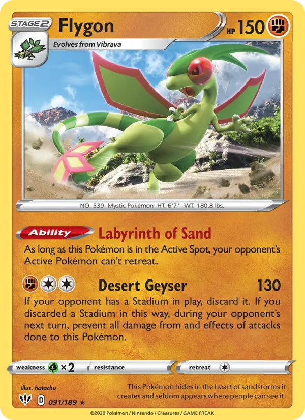 Flygon #91/189
