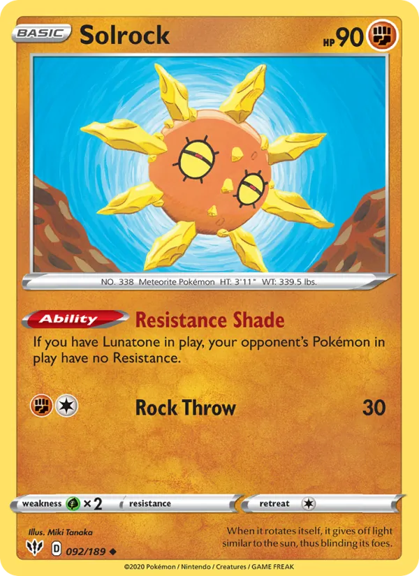 Solrock #92/189