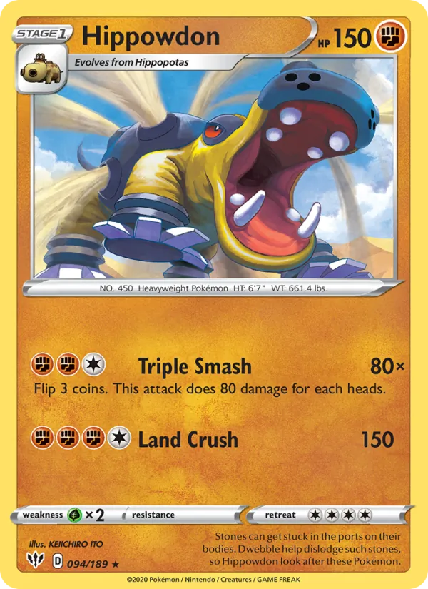 Hippowdon #94/189