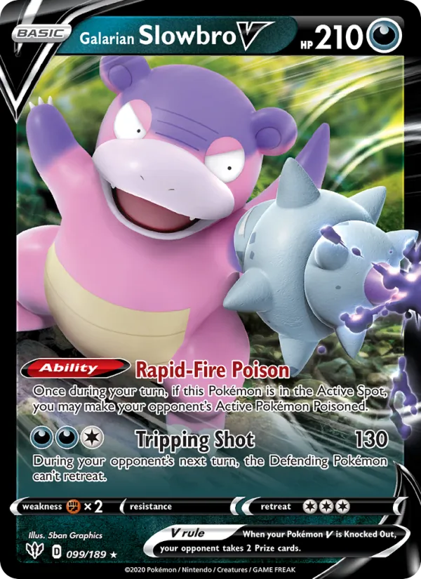Galarian Slowbro V #99/189