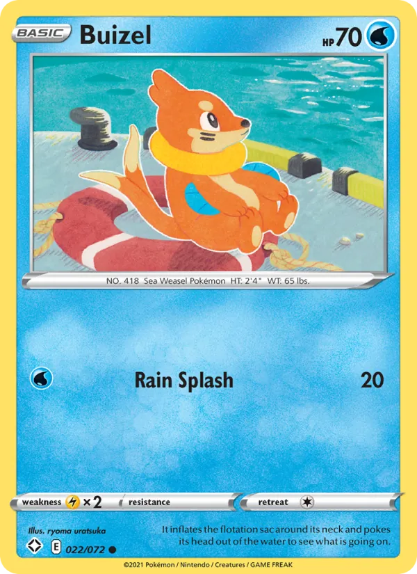 Buizel #22/72