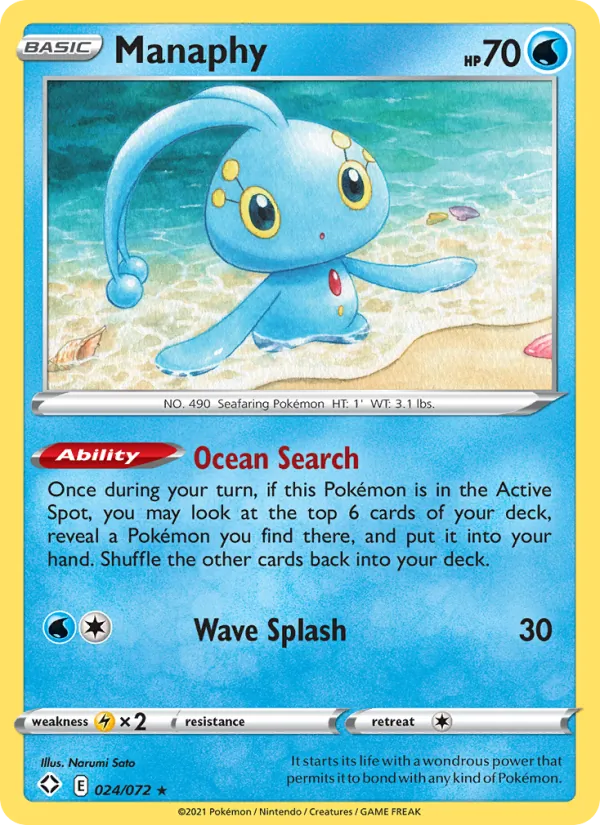 Manaphy #24/72