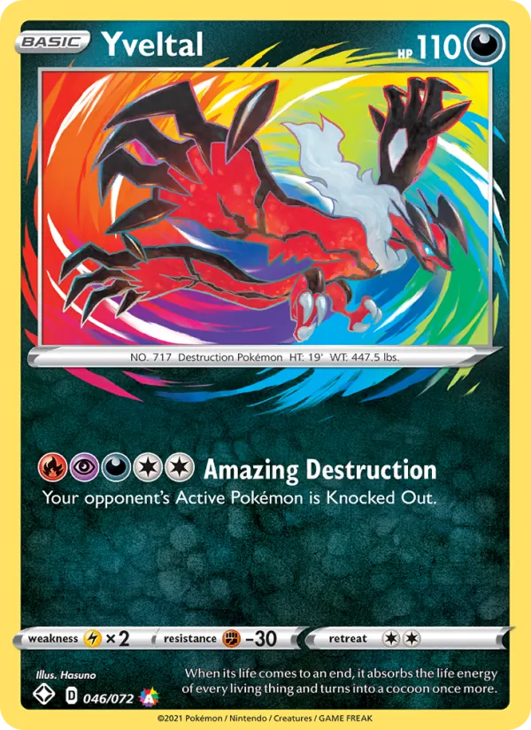 Yveltal #46/72