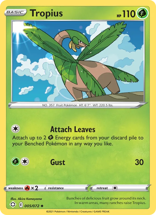Tropius #5/72