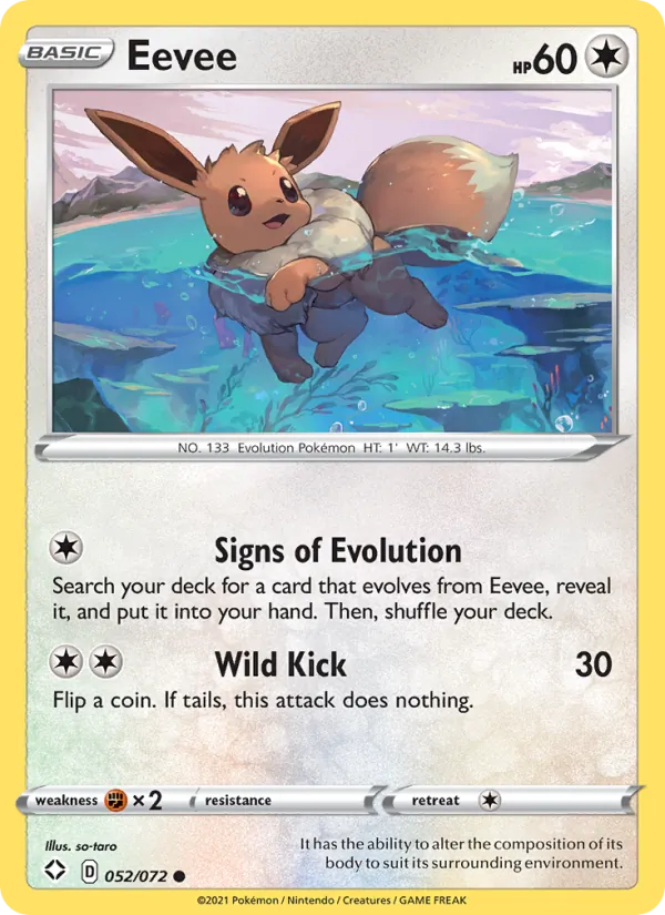Eevee #52/72