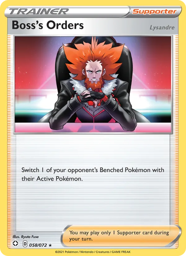 Boss's Orders (Lysandre) #58/72