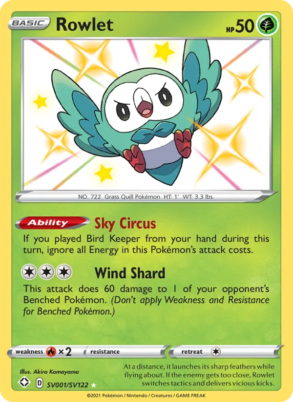 Rowlet #SV001/122