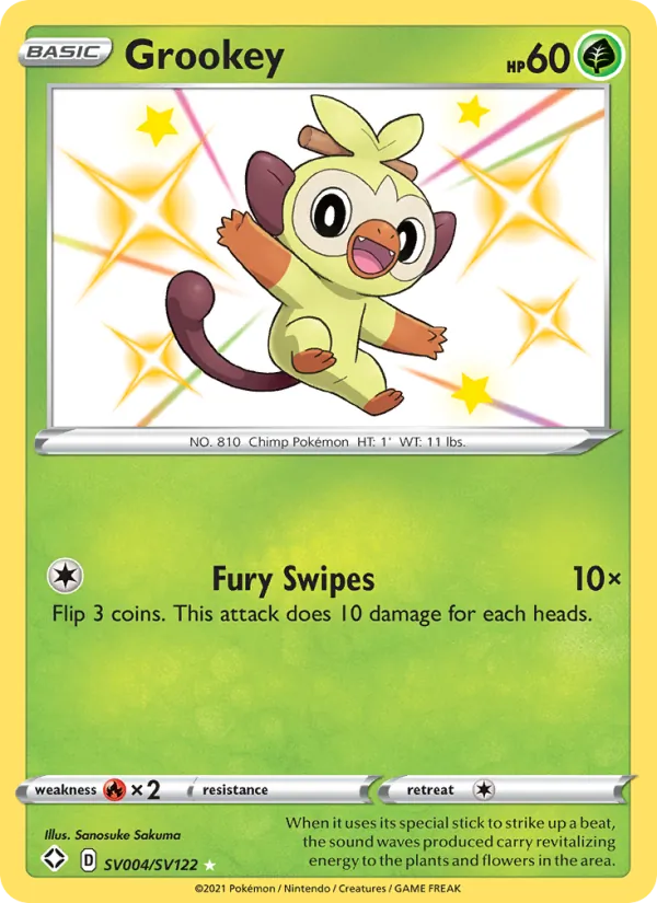 Grookey #SV004/122