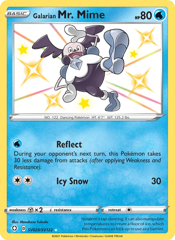Galarian Mr. Mime #SV020/122