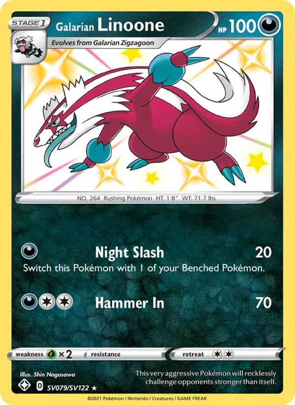 Galarian Linoone #SV079/122