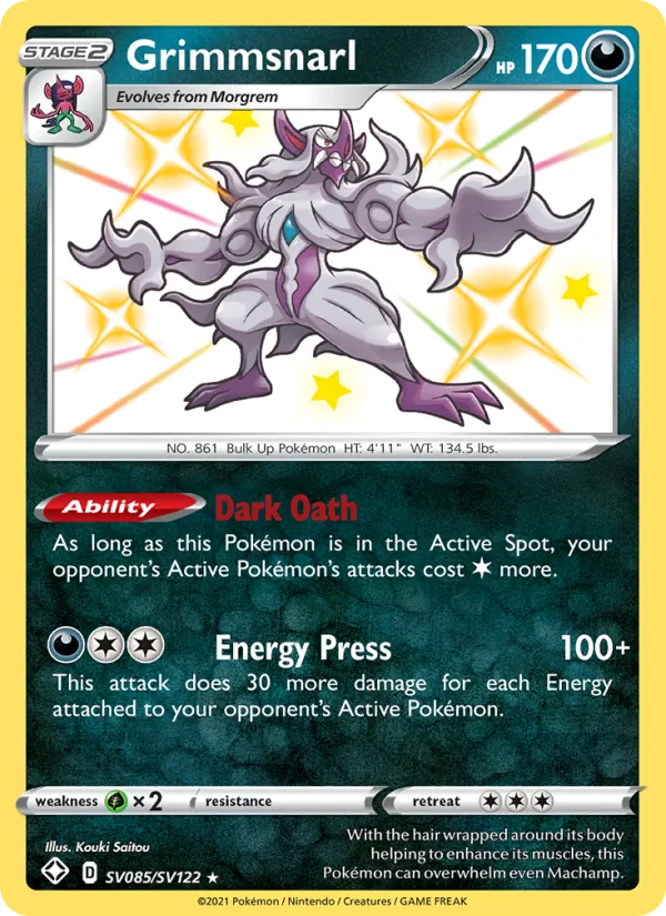Grimmsnarl #SV085/122