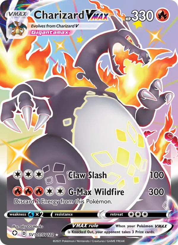 Charizard VMAX #SV107/122