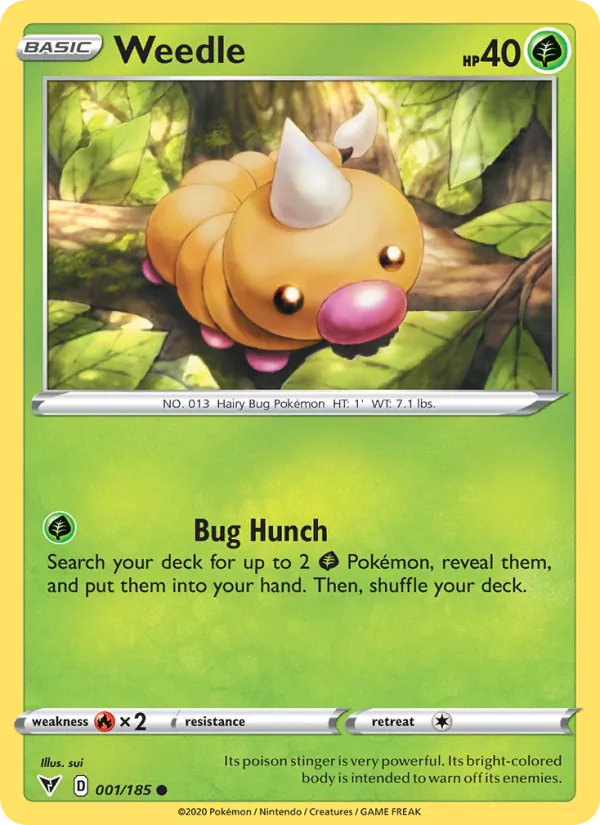Weedle #1/185