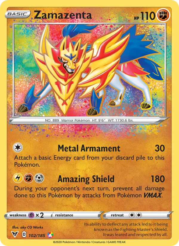 Zamazenta #102/185