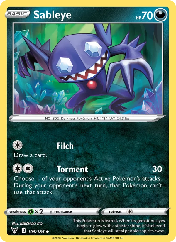 Sableye #105/185