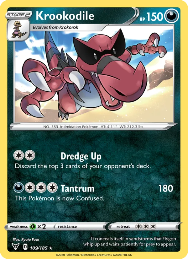 Krookodile #109/185