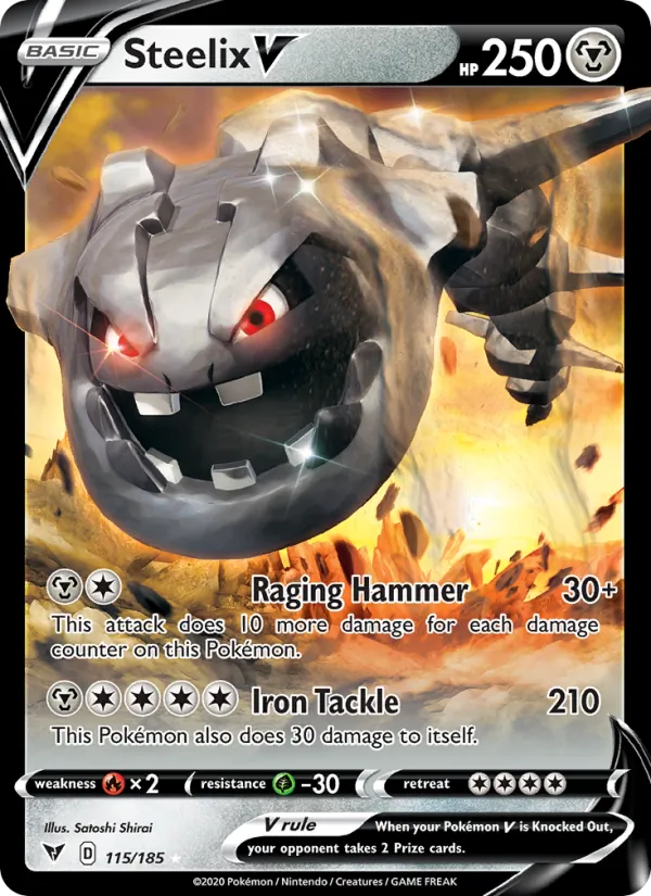 Steelix V #115/185