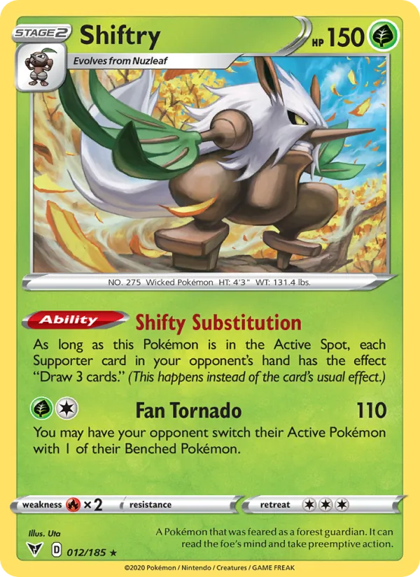 Shiftry #12/185