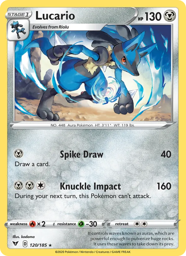 Lucario #120/185
