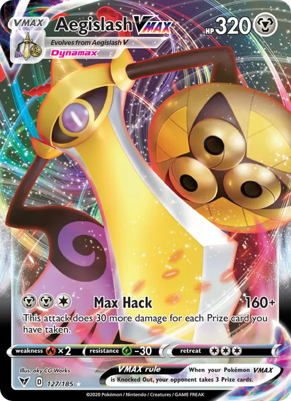 Aegislash VMAX #127/185