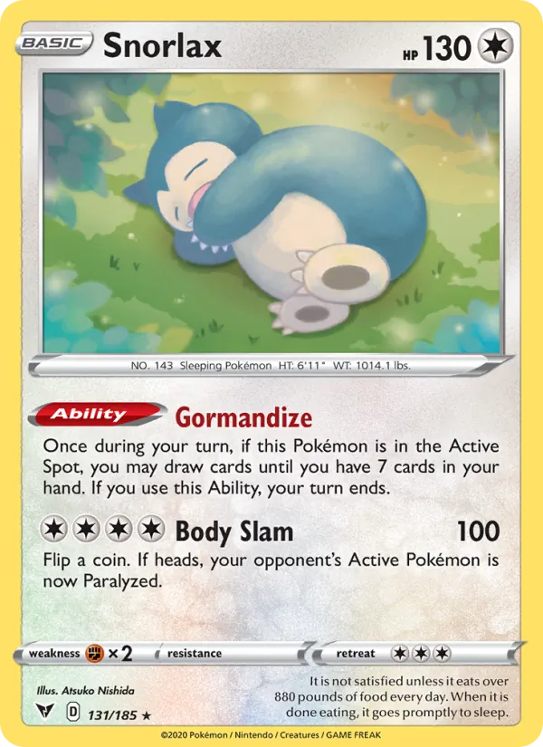 Snorlax #131/185