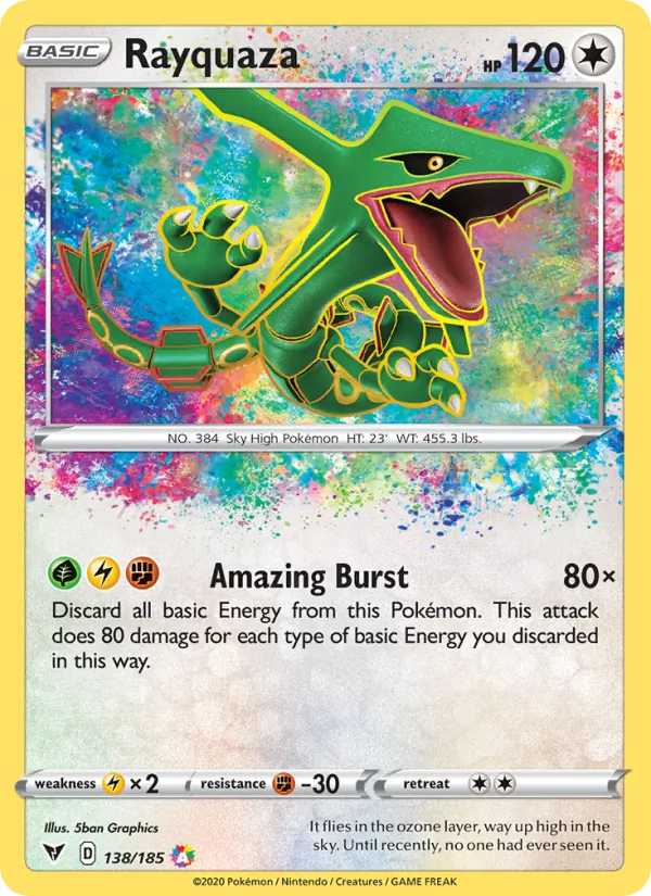 Rayquaza #138/185