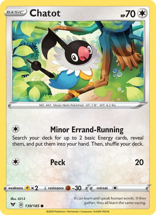 Chatot #139/185
