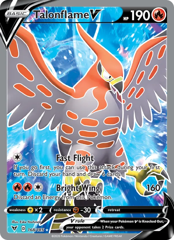 Talonflame V #168/185