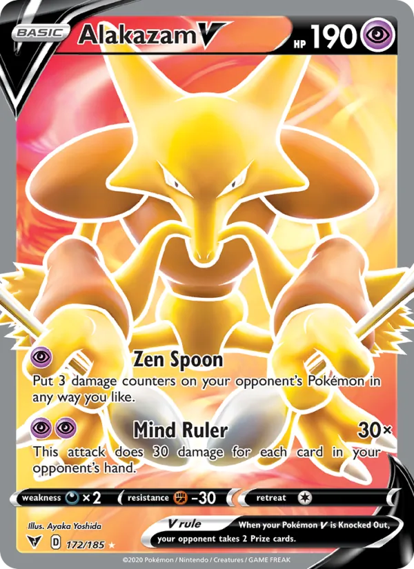 Alakazam V #172/185
