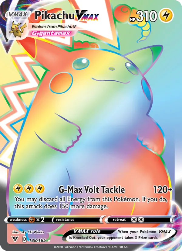 Pikachu VMAX #188/185