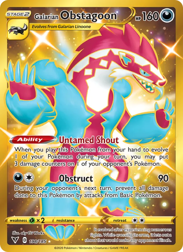 Galarian Obstagoon #198/185