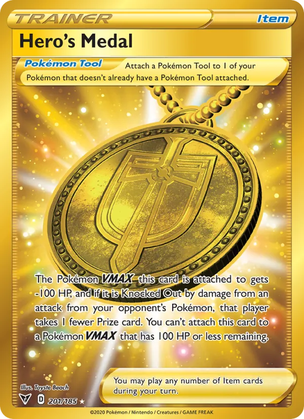 Hero's Medal #201/185