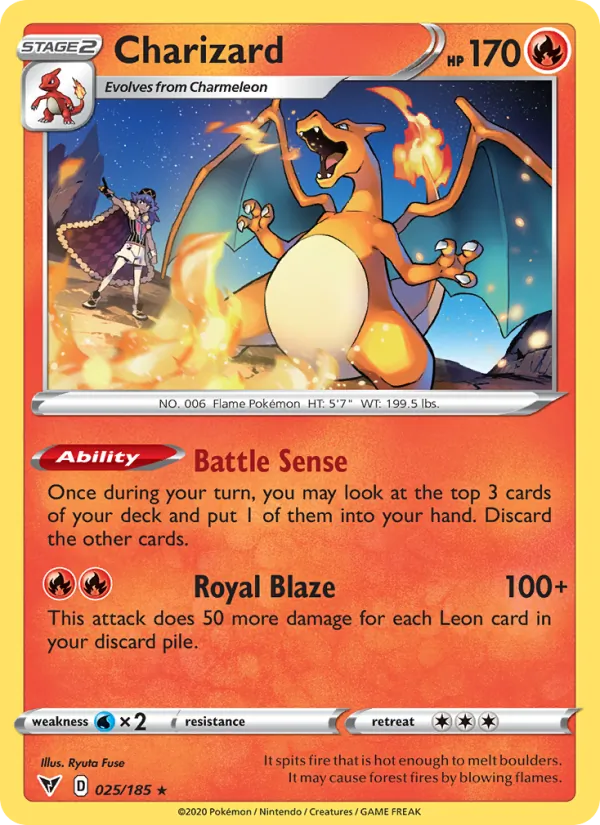 Charizard #25/185