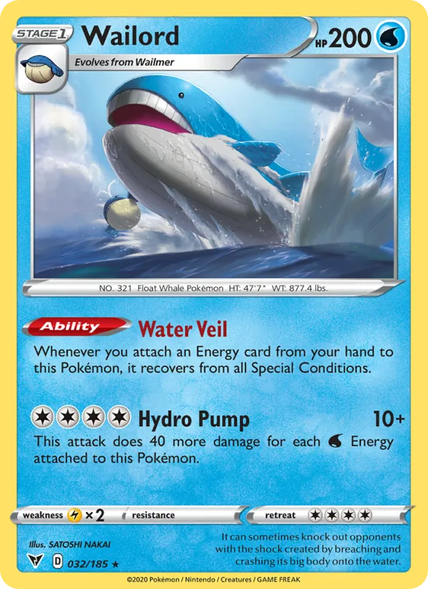 Wailord #32/185