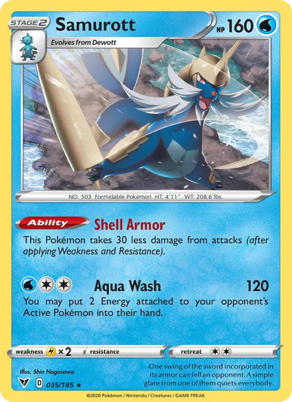 Samurott #35/185