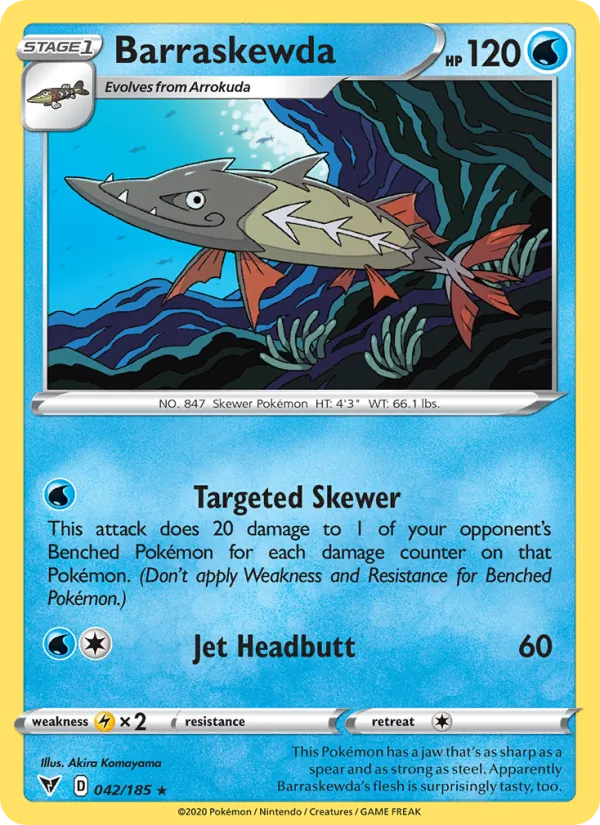 Barraskewda #42/185